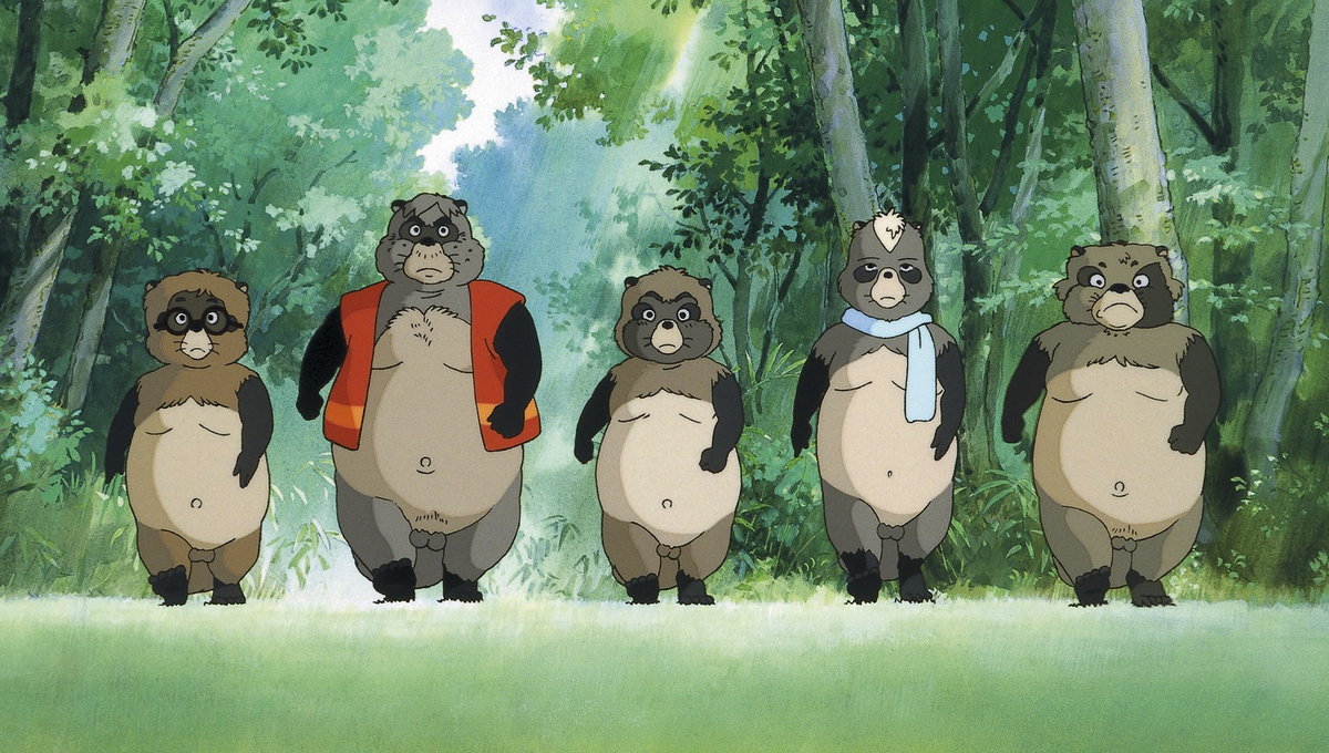 Anime with tanuki